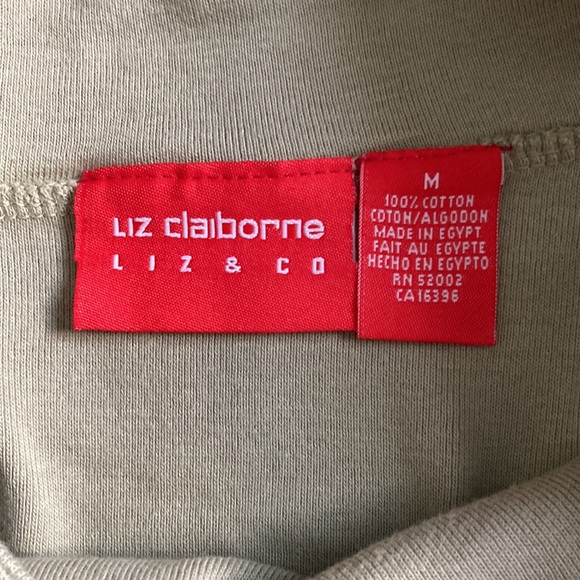 Liz Claiborne Boatneck Line Sleeveless Top - Picture 7 of 8